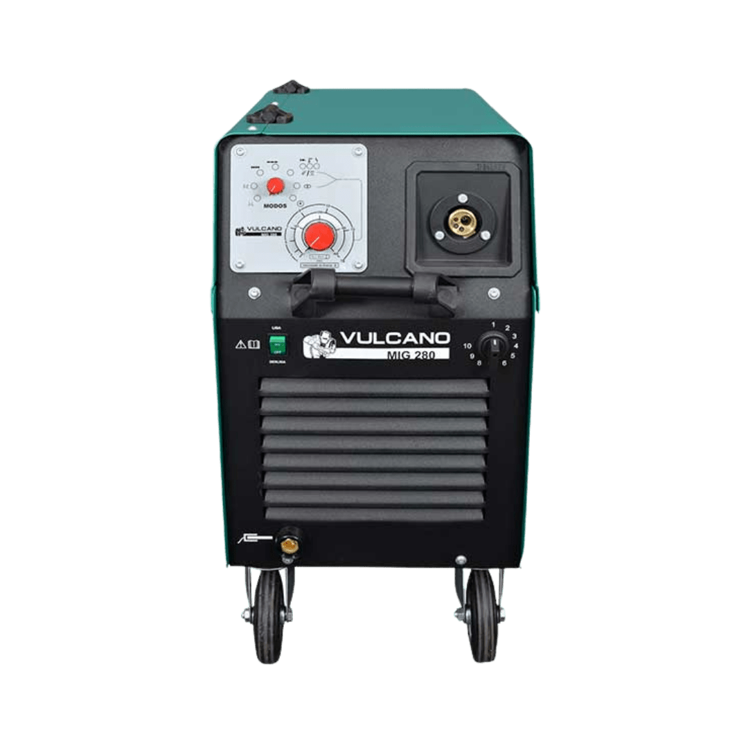 maquina de solda mig mag vulcano 280 trifasica balmer