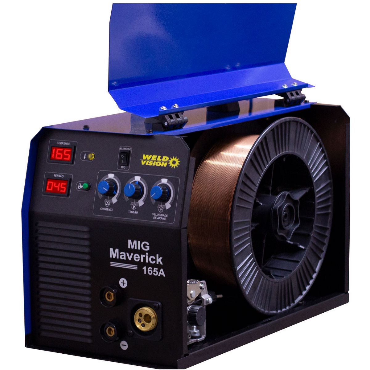 Maquina de solda MIG Maverick 165 Weld Vision