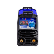 maquina de solda mini flama 160a eletrodo tig bivolt boxer