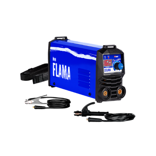 maquina de solda mini flama 160a eletrodo tig bivolt boxer