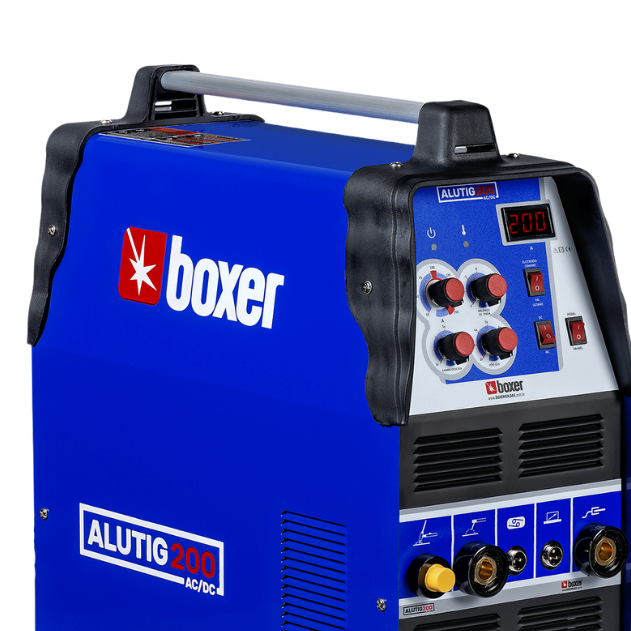 Maquina De Solda Tig Aluminio Alutig 200A ACDC 110V 220V Bif Boxer