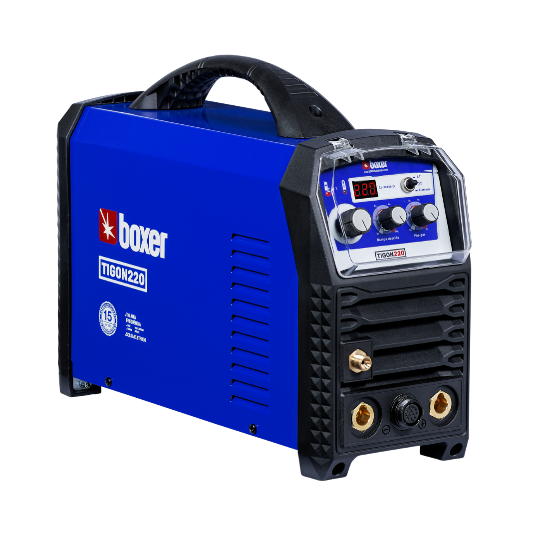 Máquina De Solda Tig Mono Tigon 220 Boxer