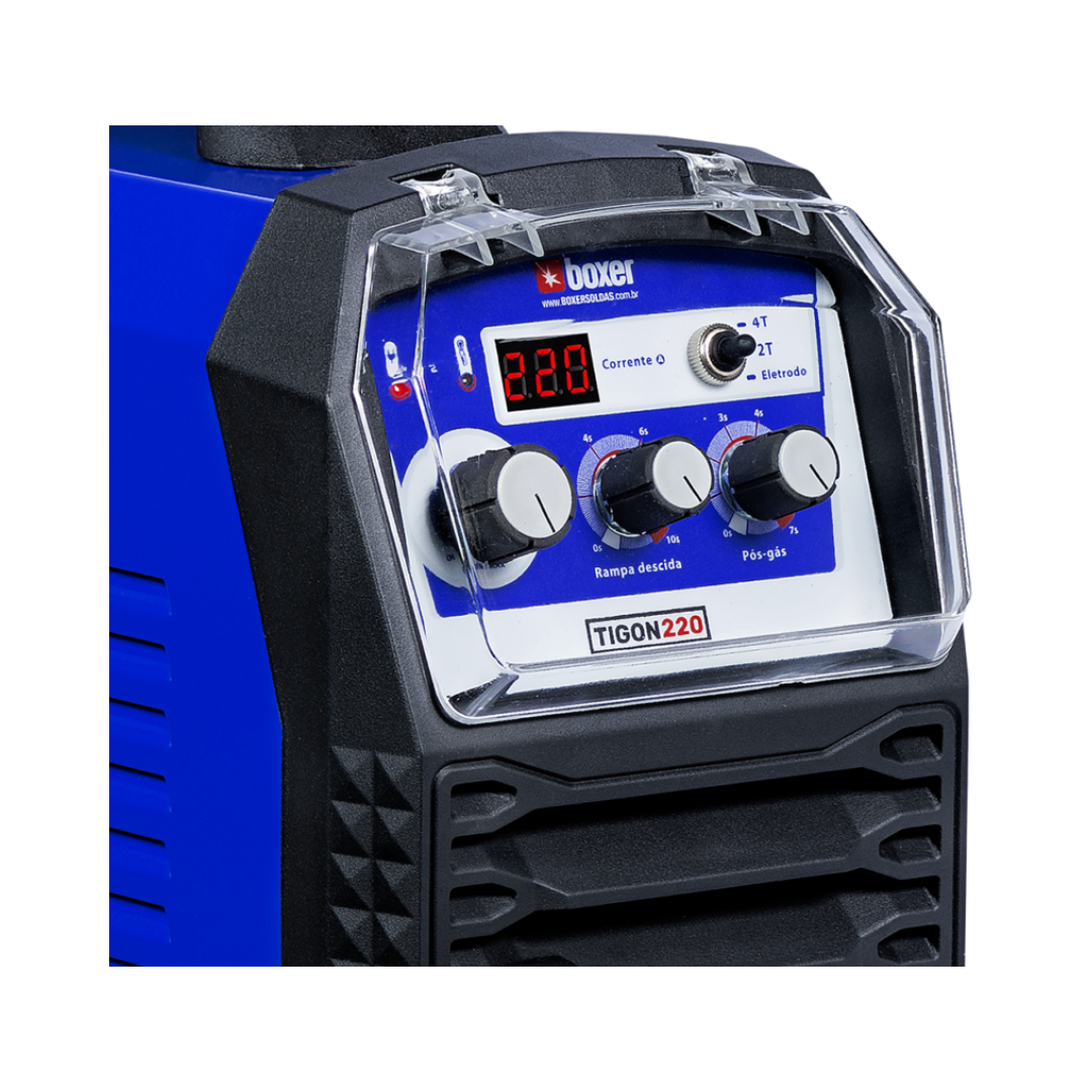 Máquina De Solda Tig Mono Tigon 220 Boxer
