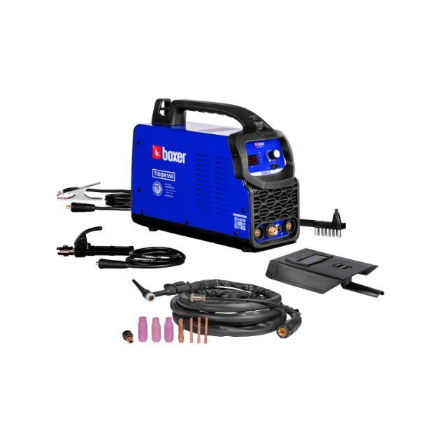maquina de solda tig multi processos mono tigon 160 boxer com acessorios