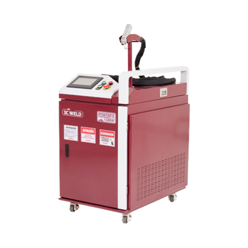 Máquina De Solda A Laser Powerfix 1500w Mono Com Tocha Sc Weld