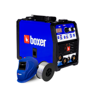 Máquina De Solda Mig Sem gás 120a Mig Zero + Máscara + Arame 0.8mm Boxer