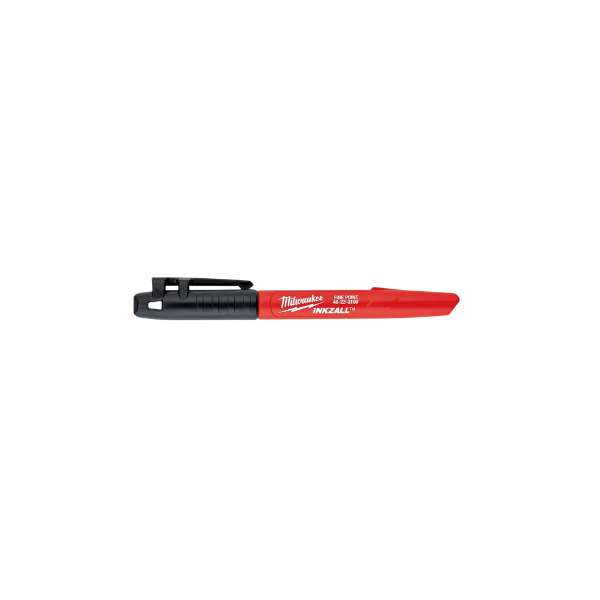MARCADOR INDUSTRIAL PRETA PONTA FINA INKZALL 48223100 MILWAUKEE