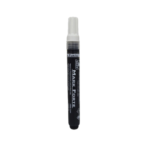 marcador industrial preto 9ml ponta porosa fort mark 524368