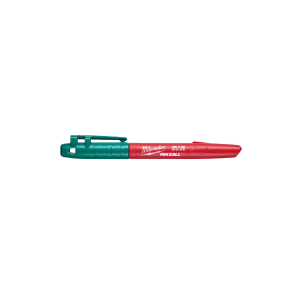 MARCADOR INDUSTRIAL VERDE PONTA FINA INKZALL 48223190 MILWAUKEE