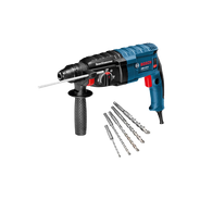 Martelete Perfurador 820w Gbh2,24d com 5 Brocas Bosch capa