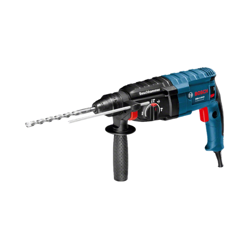 Martelete Perfurador 820w Gbh2,24d com 5 Brocas Bosch com Broca