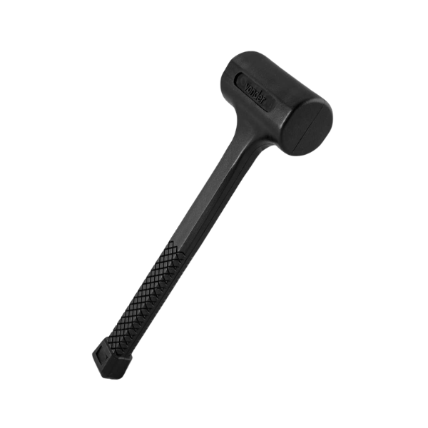 martelo antirretrocesso de borracha 40mm preto vonder