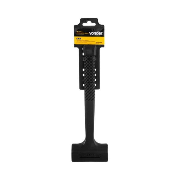 martelo antirretrocesso de borracha 40mm preto vonder