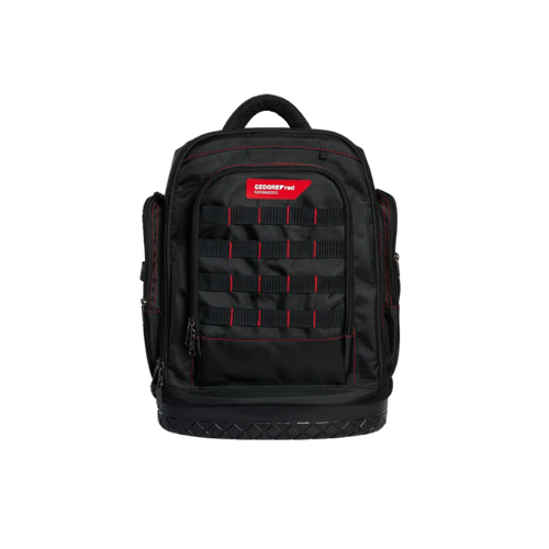 mochila para ferramentas com 23 bolsos gedore red