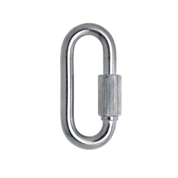 mosquetao inox com trava roscada 8 carbostorm