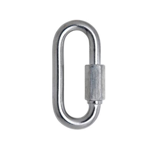 mosquetao inox com trava roscada 8 carbostorm
