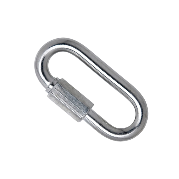 mosquetao inox com trava roscada 8 carbostorm