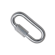 mosquetao inox com trava roscada 8 carbostorm