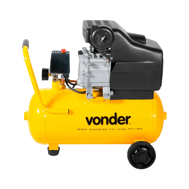 Motocompressor de Ar mcv216 2hp mono vonder frente