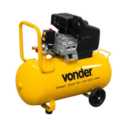 Motocompressor De Ar Mcv50 8.0/50l 2hp (Baixa Pressão 120lb) Vonder