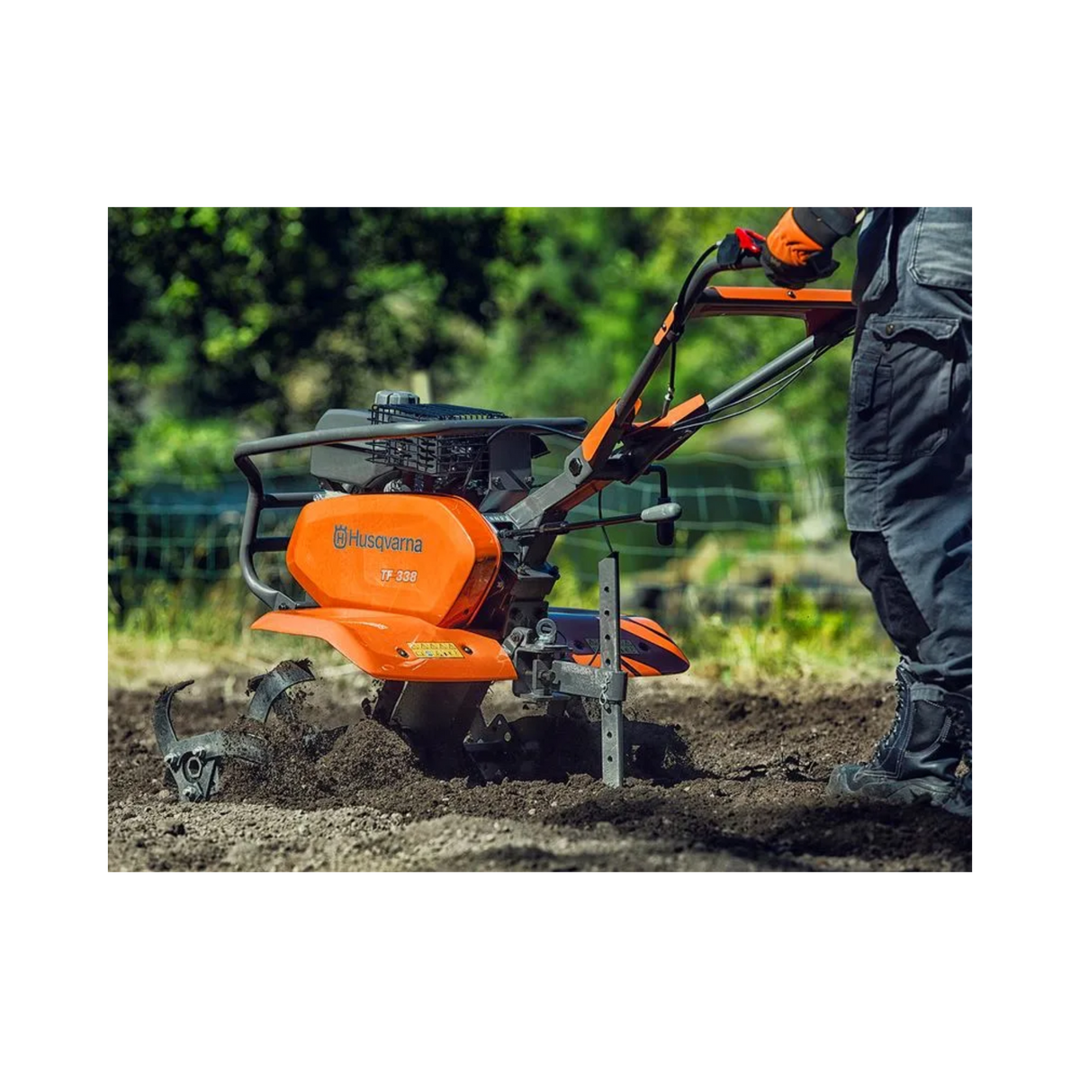 motocultivador tf 338 4,8hp 4t tratorito husqvarna