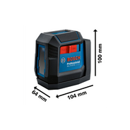 nivel laser verde gll12 22 gli com bateria bosch