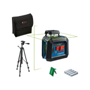 nivel laser verde gll2 20g com tripe e pilhas bosch