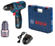 Parafusadeira A Bateria 12V 2.0Ah GSR 120 Li Industrial BOSCH