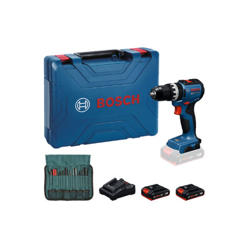 parafusadeira a bateria 18v 2ah brushless gsb 18v 52 bosch
