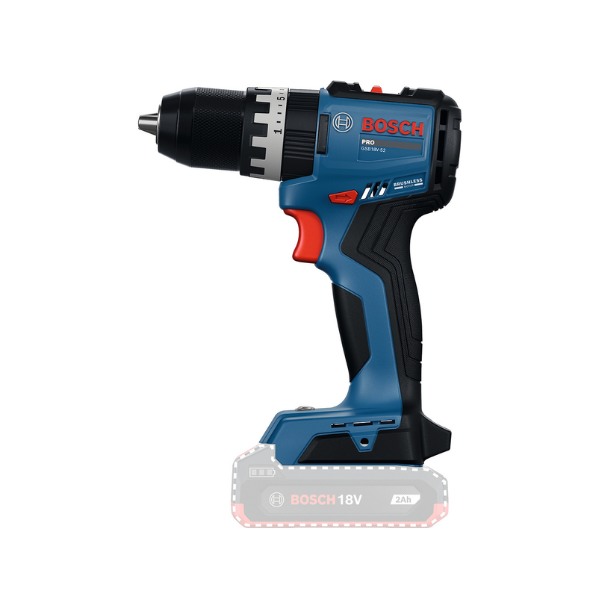 parafusadeira a bateria 18v 2ah brushless gsb 18v 52 bosch