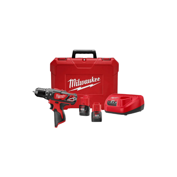 PARAFUSADEIRA DE IMPACTO 12V 2 BAT 2AH C MAL 2408259 MILWAUKEE