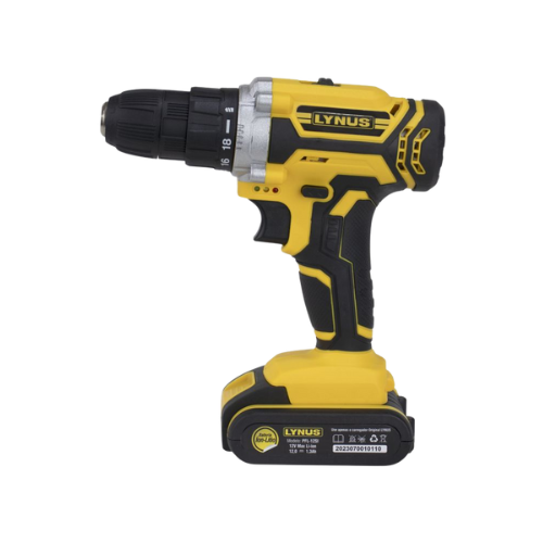 Parafusadeira De Impacto 12v Pfl-12si 1 Bateria Com Maleta Lynus