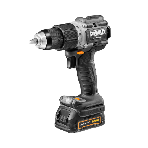 parafusadeira e chave de impacto brushless 20v dck200me2gtbr mclaren dewalt