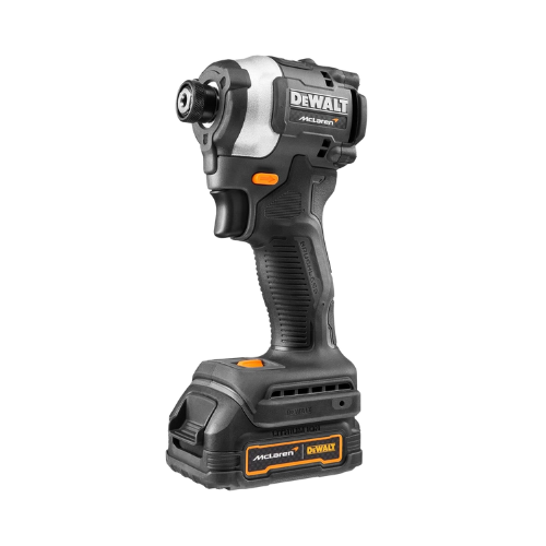parafusadeira e chave de impacto brushless 20v dck200me2gtbr mclaren dewalt