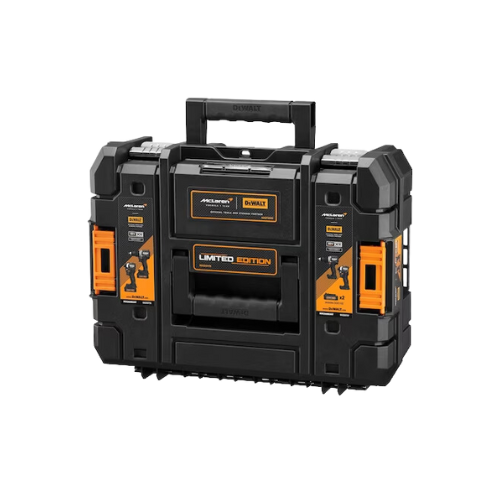 parafusadeira e chave de impacto brushless 20v dck200me2gtbr mclaren dewalt