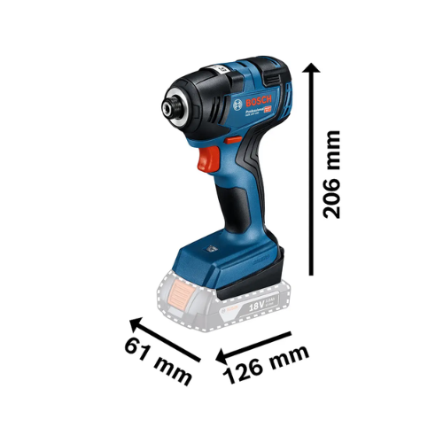 parafusadeira gsb 185li com chave de impacto gdr 18v aluminio bosch