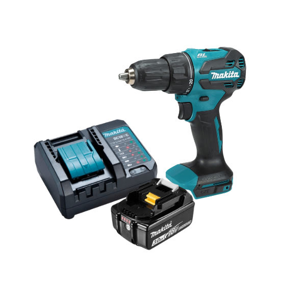 Parafusadeira De Impacto 18v 3.0ah Brushless 1 Bateria + Carregador DHP490WF1B-P Makita