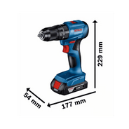 Parafusadeira Furadeira De Impacto 18v Gsb 185 Li Sem Bateria Bosch