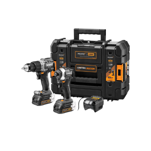 Parafusadeira + Chave De Impacto Brushless 20v Dck200me2gt-br Mclaren Dewalt