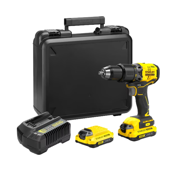 Parafusadeira Furadeira De Impacto 20v Sb715d2k-br C/ 2 Bat Stanley