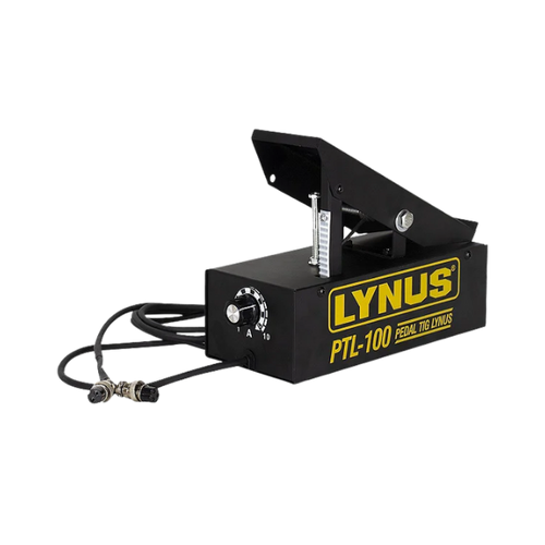 pedal controle remoto para tig acdc ptl100 lynus 45 graus