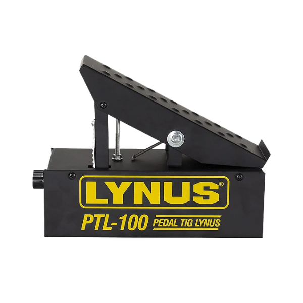 pedal controle remoto para tig acdc ptl100 lynus lateral