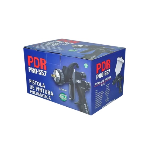 Pistola Pintura Hvlp Gravidade Pro557 13 Berliner