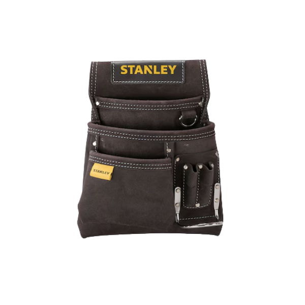 PORTA FERRAMENTAS DE COURO PARA CINTO 6 BOLSOS STST180114 STANLEY