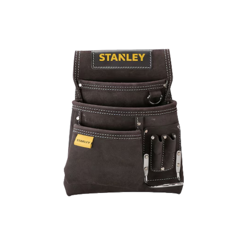 PORTA FERRAMENTAS DE COURO PARA CINTO 6 BOLSOS STST180114 STANLEY