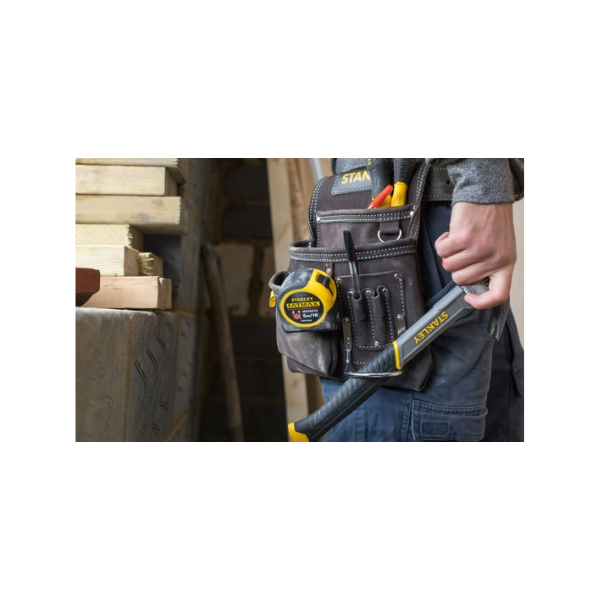 PORTA FERRAMENTAS DE COURO PARA CINTO 6 BOLSOS STST180114 STANLEY
