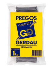 Prego Polido 15 X 21 C/ Cabeça 1Kg Gerdau