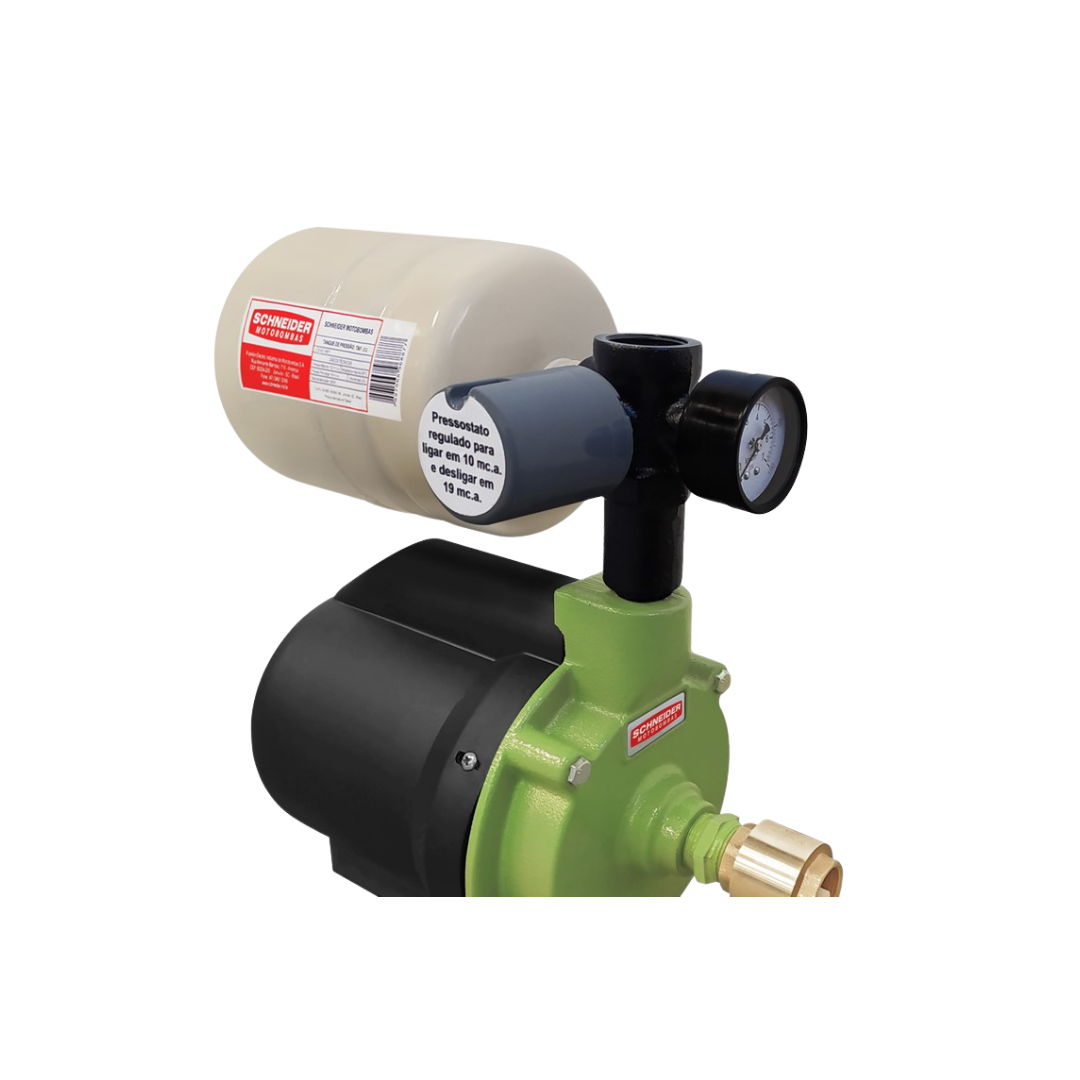 Pressurizador De Rede Automático 220v Tap-02 C Bcr-2000 1/2 Cv Scheneider