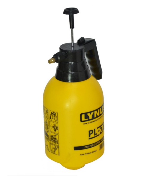 Pulverizador Manual Pl-2A 2Lts De Mão Lynus
