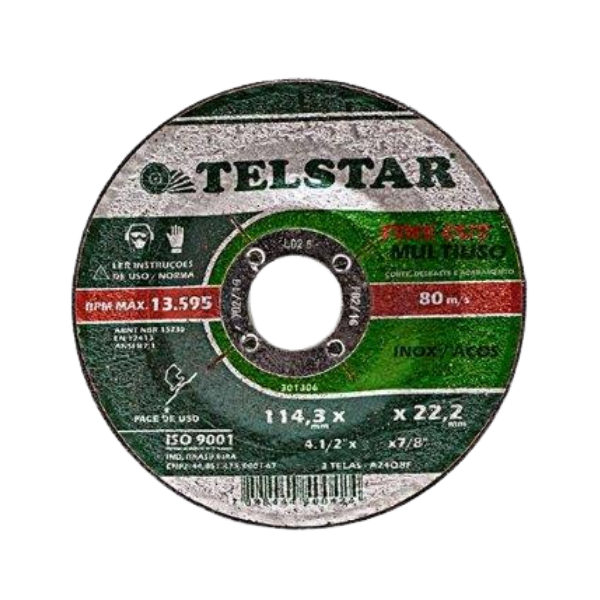 Rebolo Copo 101.6 x 50.8mm Cônico G 80 Telstar